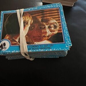 ET vintage cards